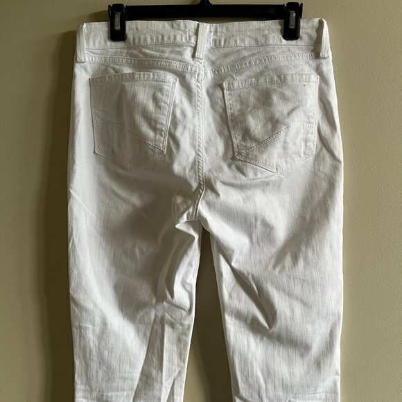 NYDJ Clarissa Colored Stretch‎ Ankle Skinny Jeans In Optic White Womens Size 6 - Picture 7 of 14